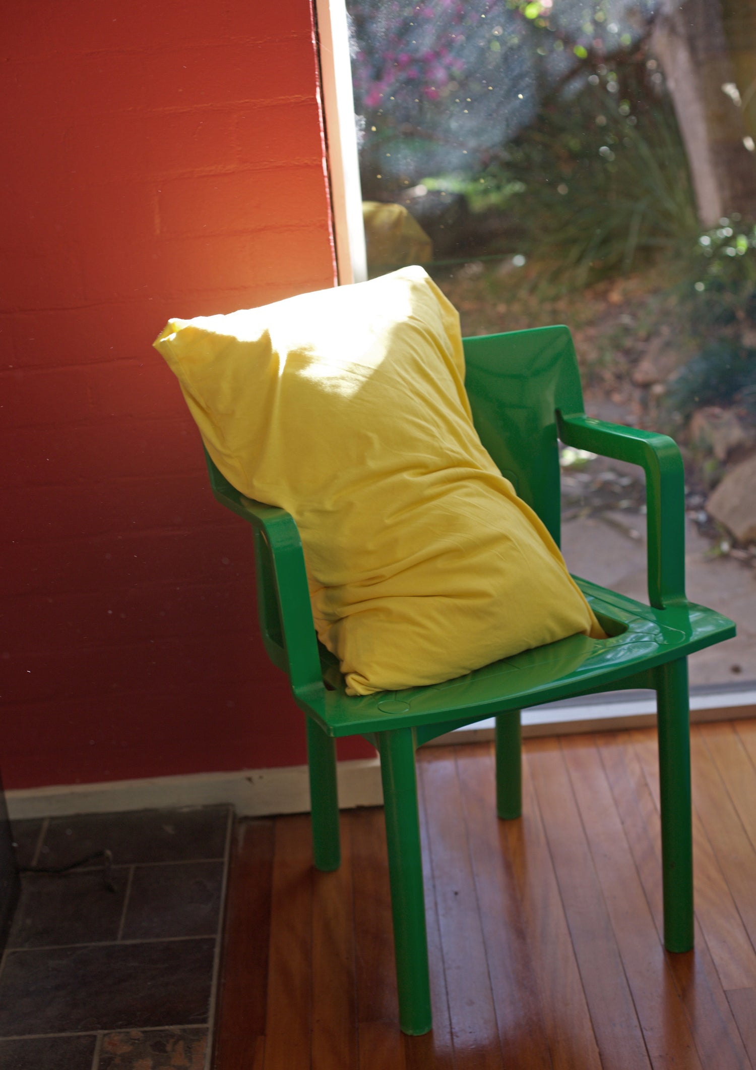 Mimosa pillowcases organic cotton jersey knit