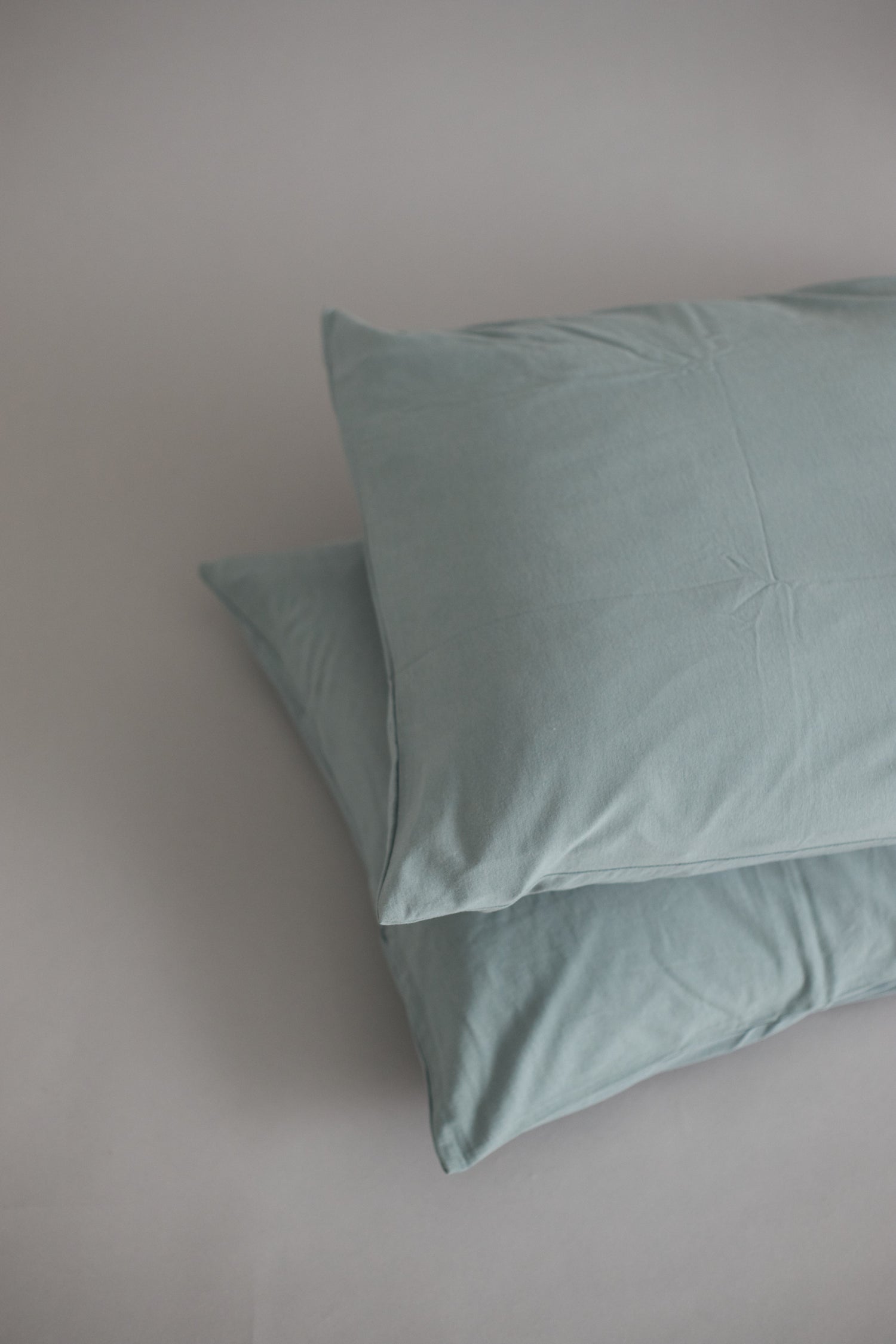 Eucalyptus pillowcases organic cotton jersey knit