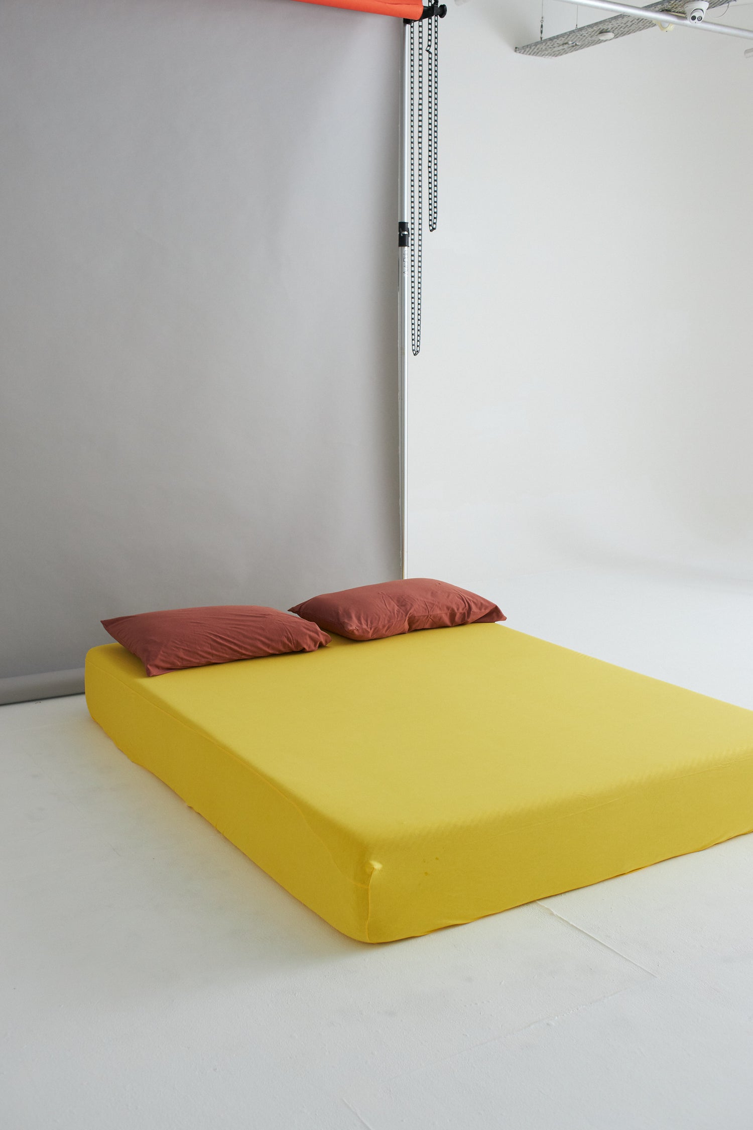 Mimosa fitted sheet organic cotton jersey knit