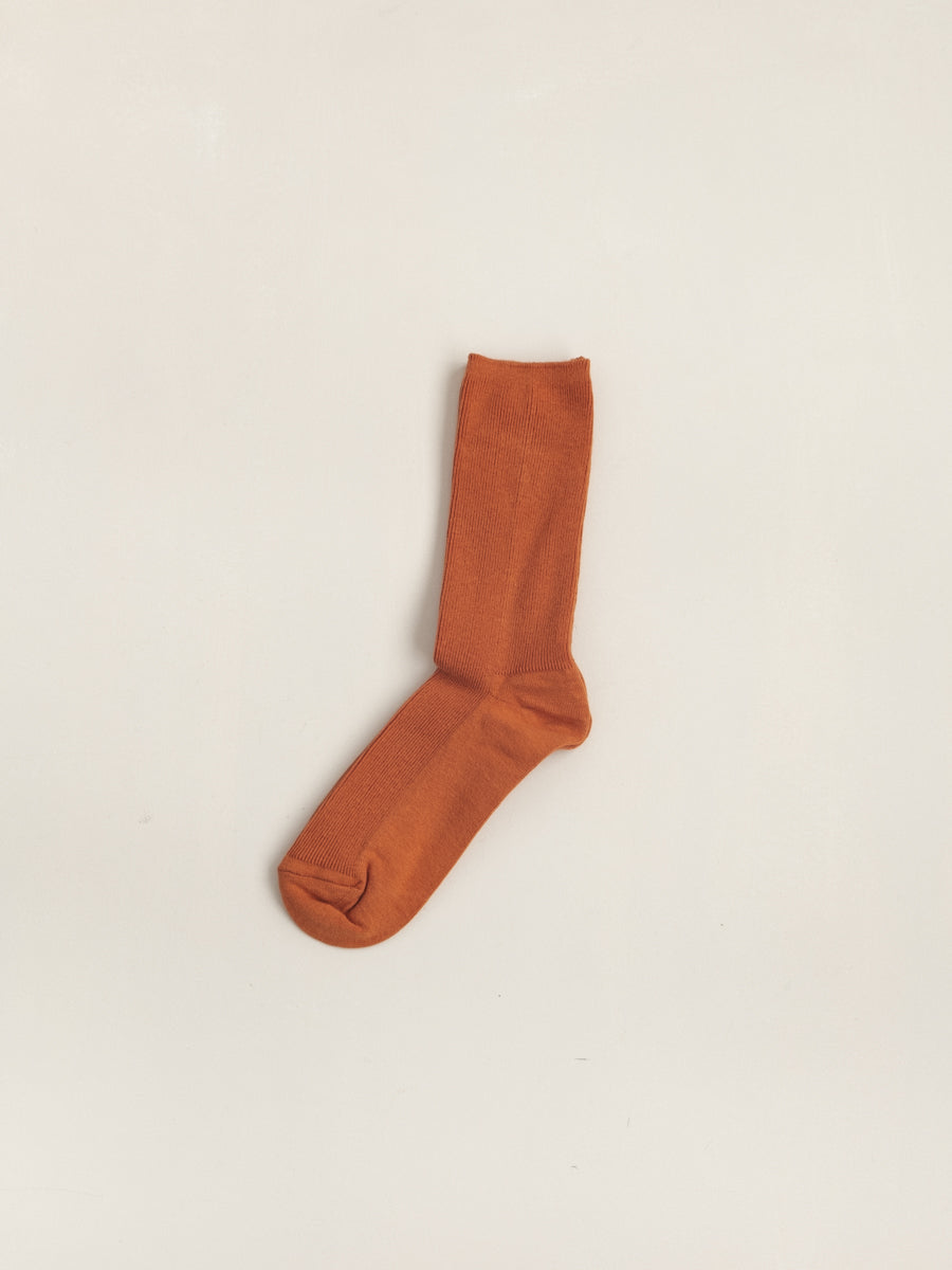 Common Garden Cotton Socks - Persimmon