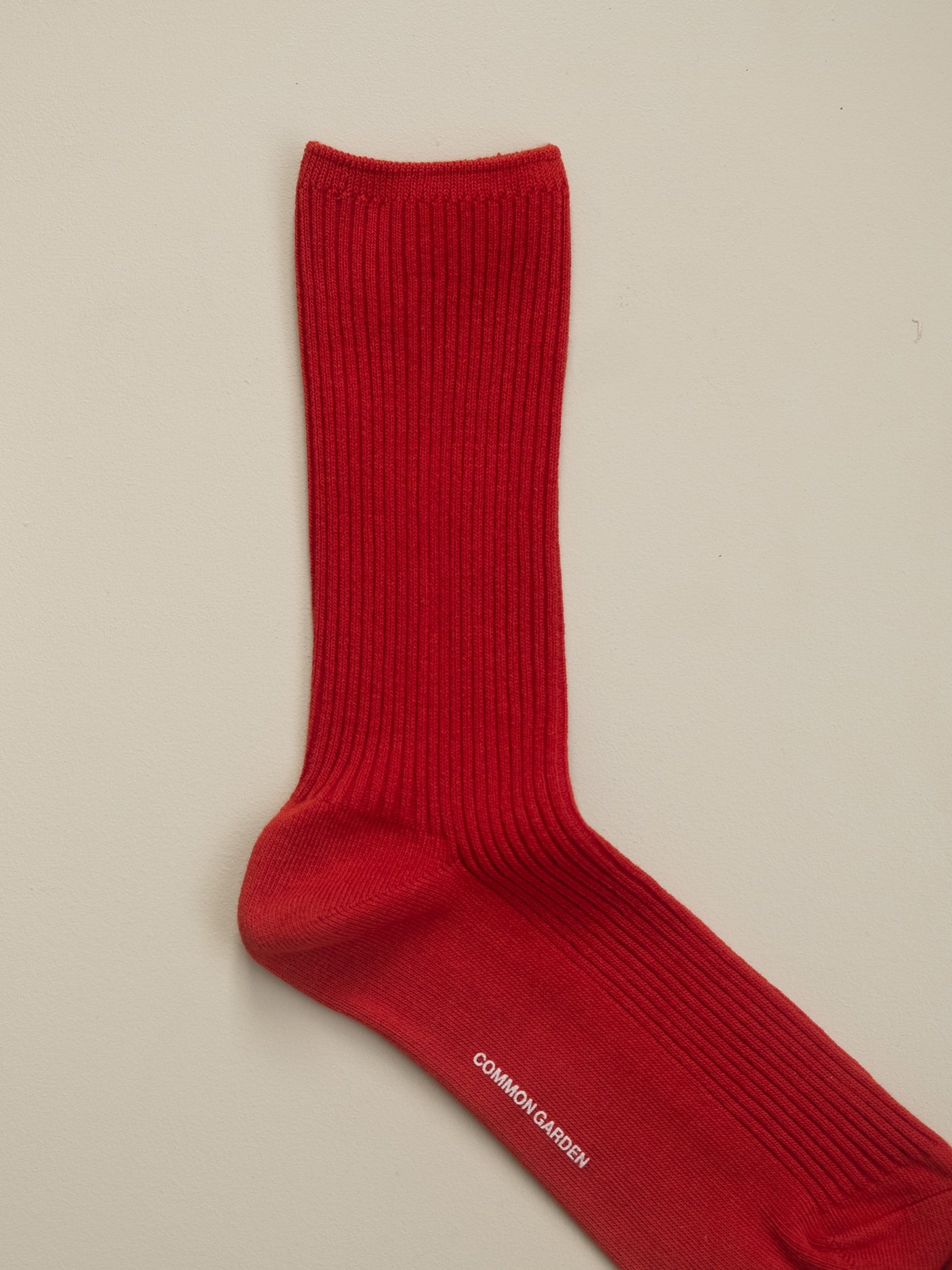 common garden socks - rust