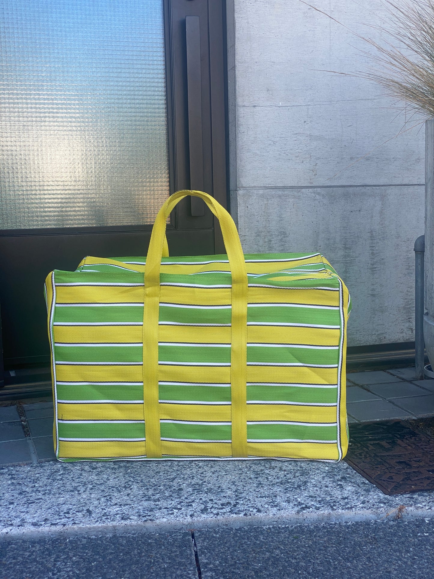 stripe bag - large