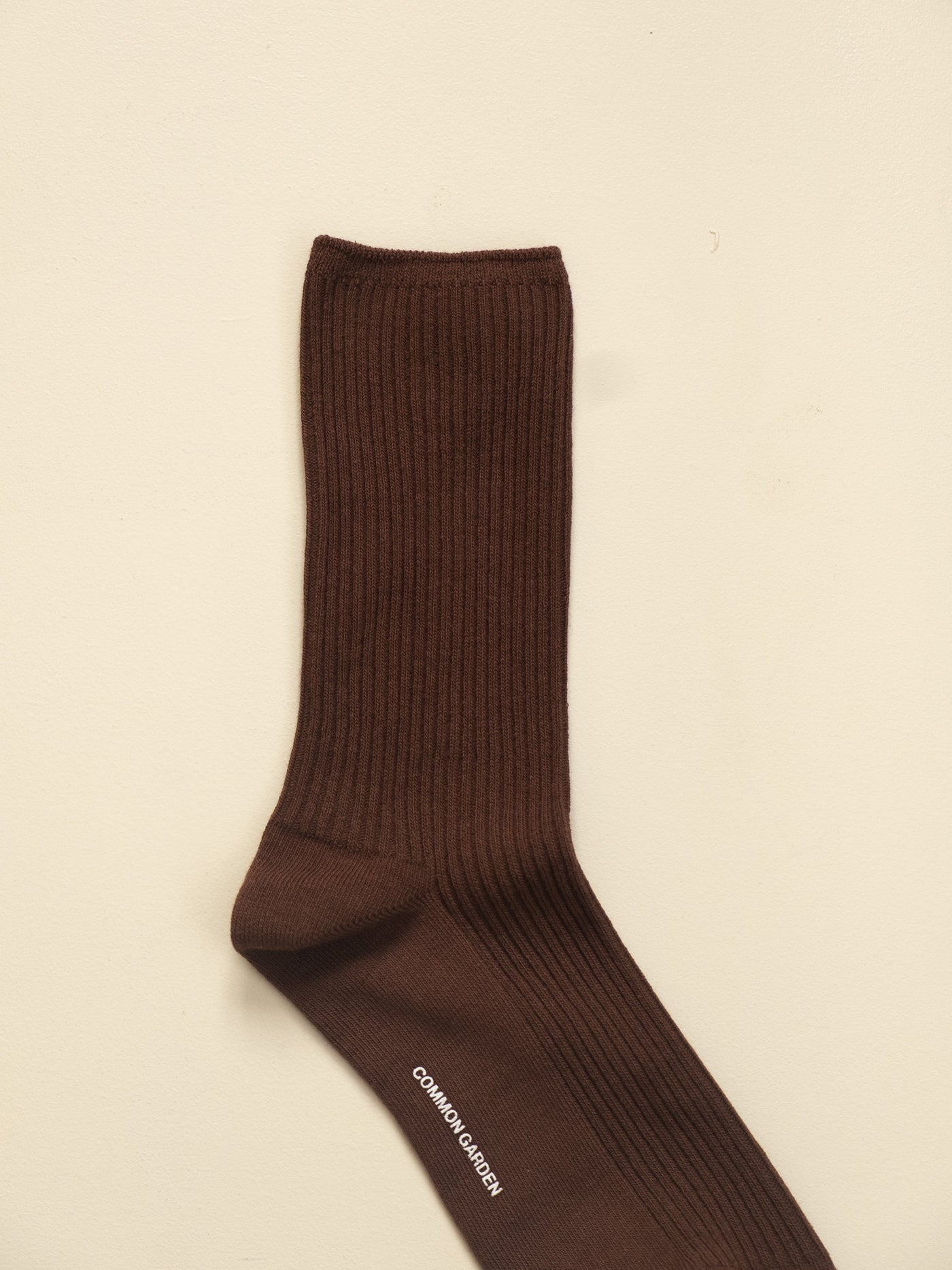 common garden socks - cacao