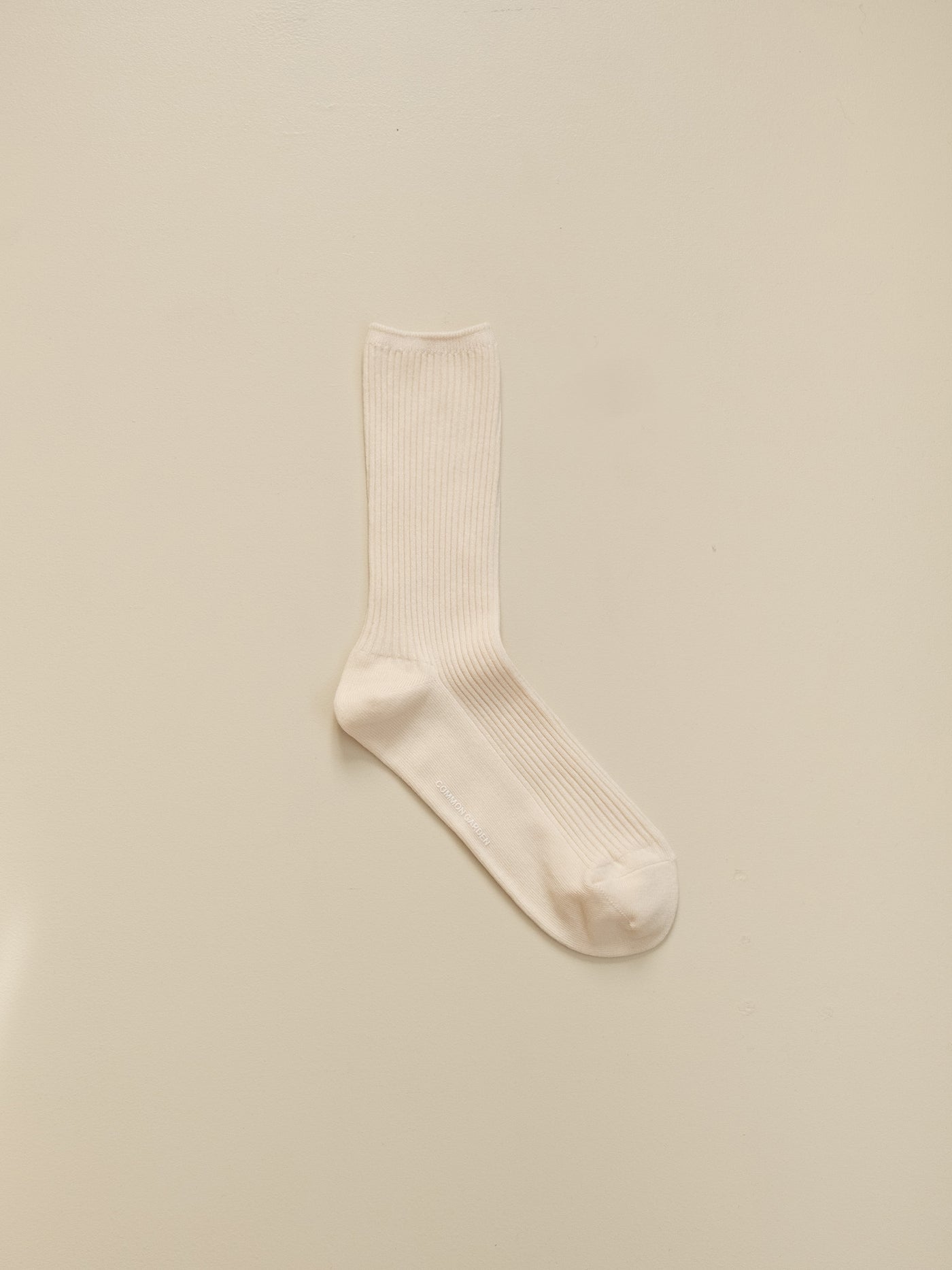 common garden socks - cream