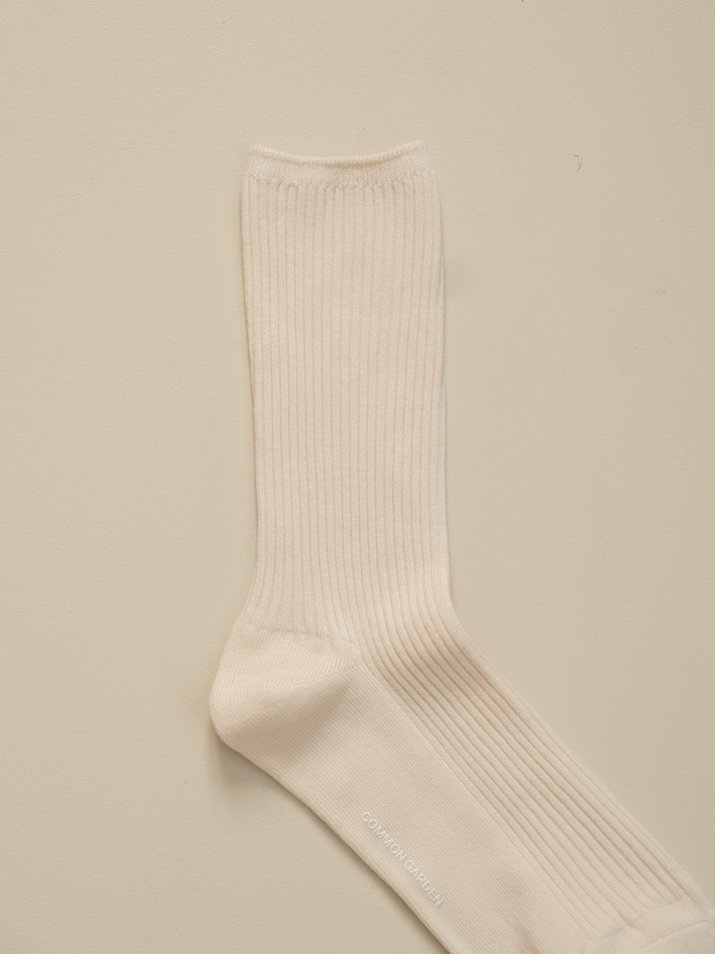 common garden socks - cream